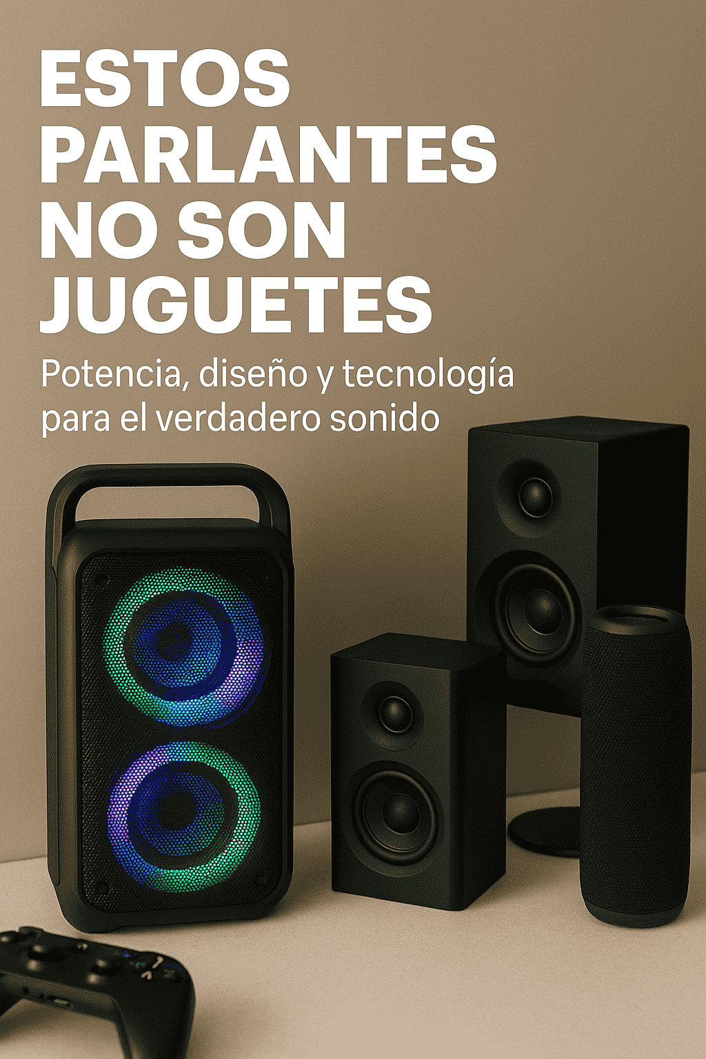 Descubre los parlantes más potentes y completos del 2025. Sonido de alta fidelidad, batería duradera, luces LED y más. Guía para elegir el ideal.
