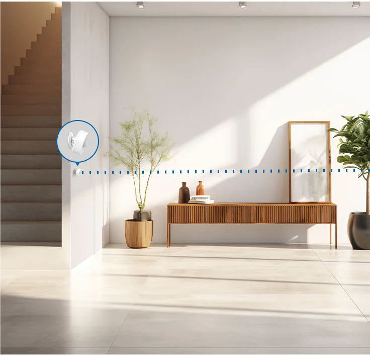 Sensor de movimiento Tapo T100. Automatiza luces y alarmas, recibe notificaciones en tiempo real. Compatible con Hub Tapo H100. ¡Compra ahora!