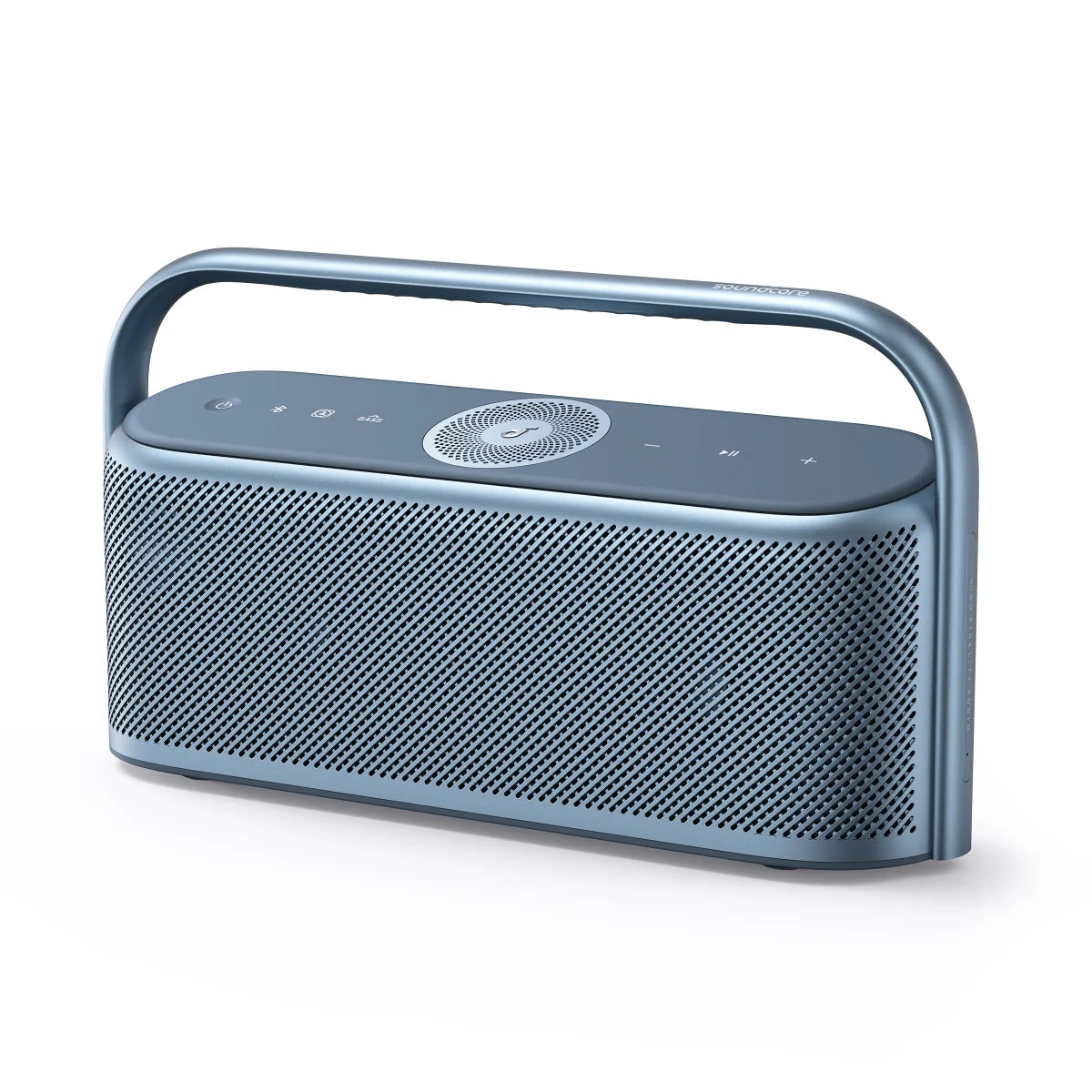 🔊 Parlante Soundcore Motion X600 con sonido espacial Hi-Res, 50W, IPX7, TWS y 12h de batería. Transforma tu espacio en una sala de conciertos. 🚀