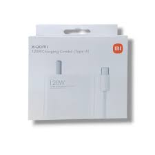 Cargador Xiaomi 120W Turbo – Carga rápida USB Tipo C para móviles y laptops