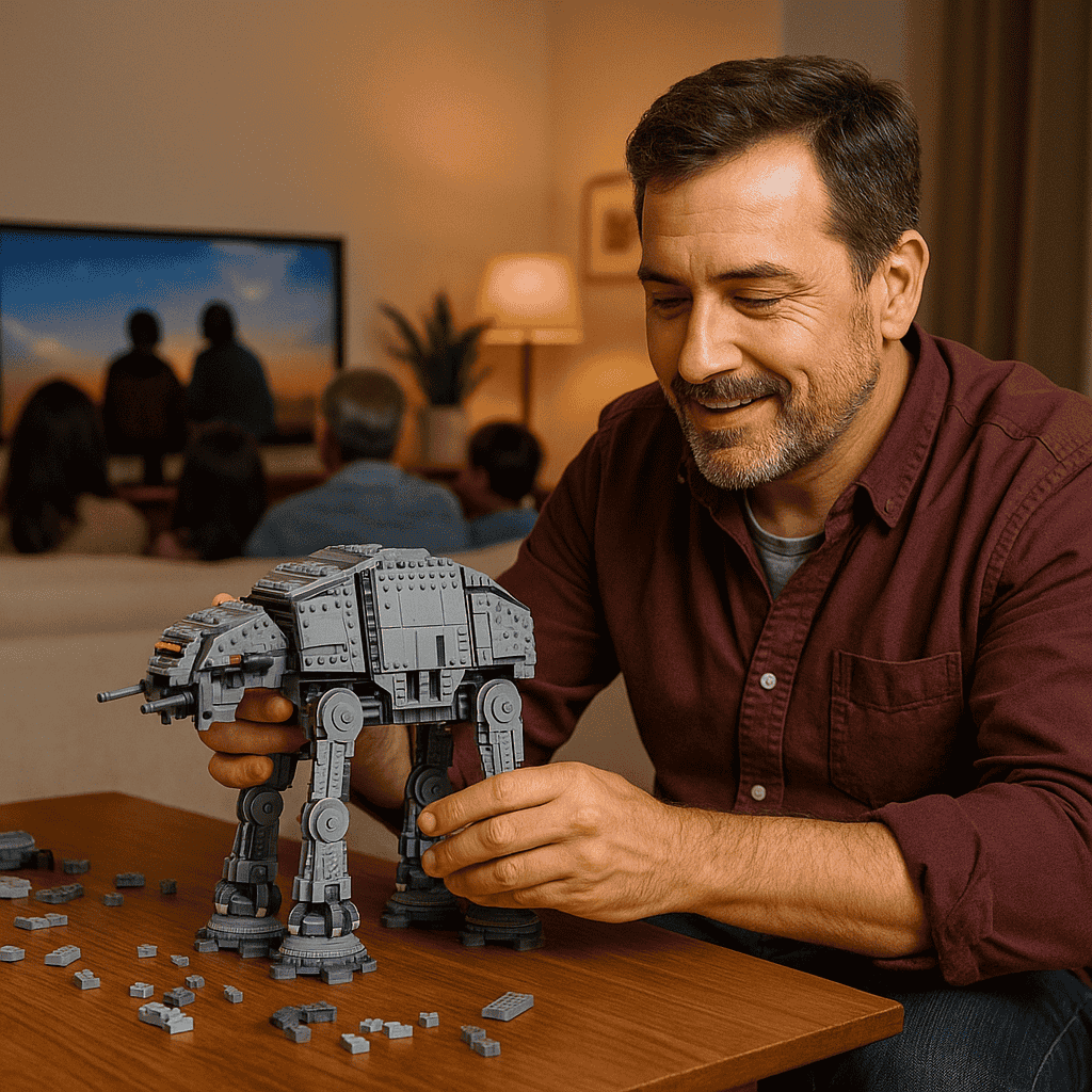 AT-M6 Walker: revive las noches familiares de cine con este set armable