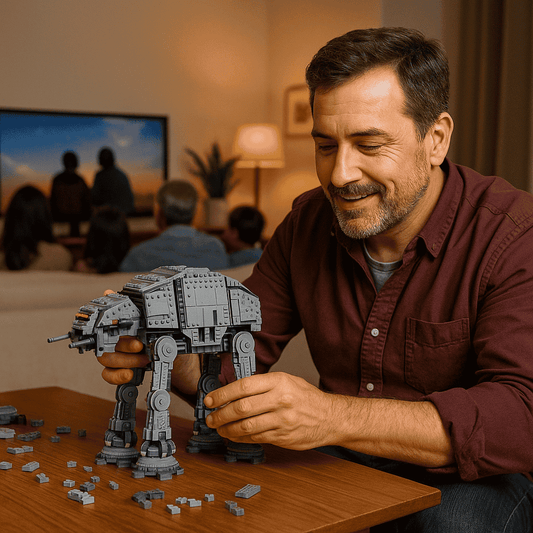 AT-M6 Walker: revive las noches familiares de cine con este set armable