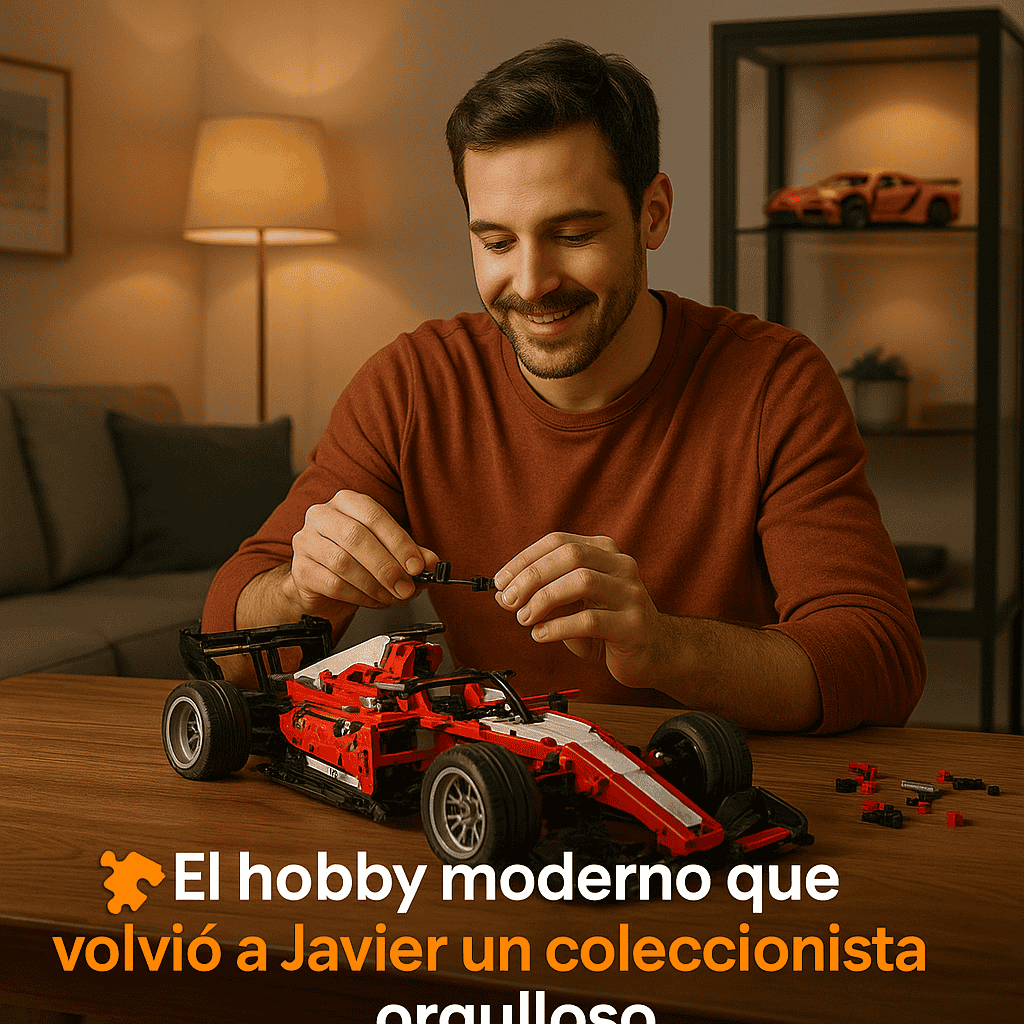 Del hobby a la decoración: el poder de los armables tipo LEGO