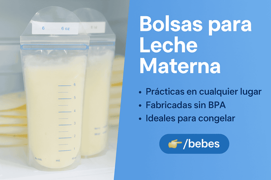 Descubre las ventajas de las bolsas para leche materna: conservación segura, prácticas para congelar y compatibles con extractoras.