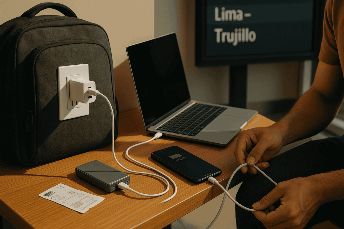 Cargadores GaN y power banks: mochila ligera y carga rápida en Perú