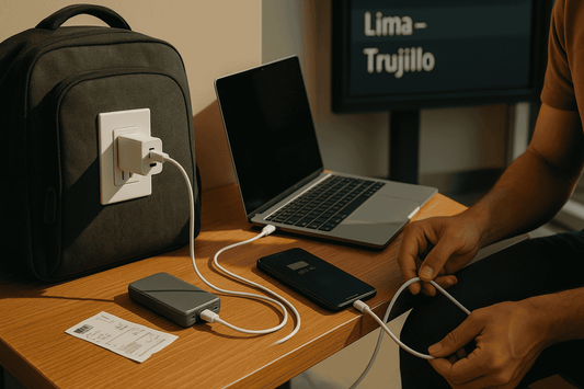 Cargadores GaN y power banks: mochila ligera y carga rápida en Perú