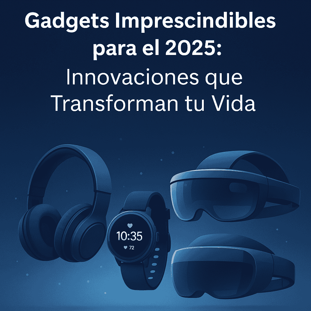 Gadgets 2025: Tecnología que Cambia tu Vida