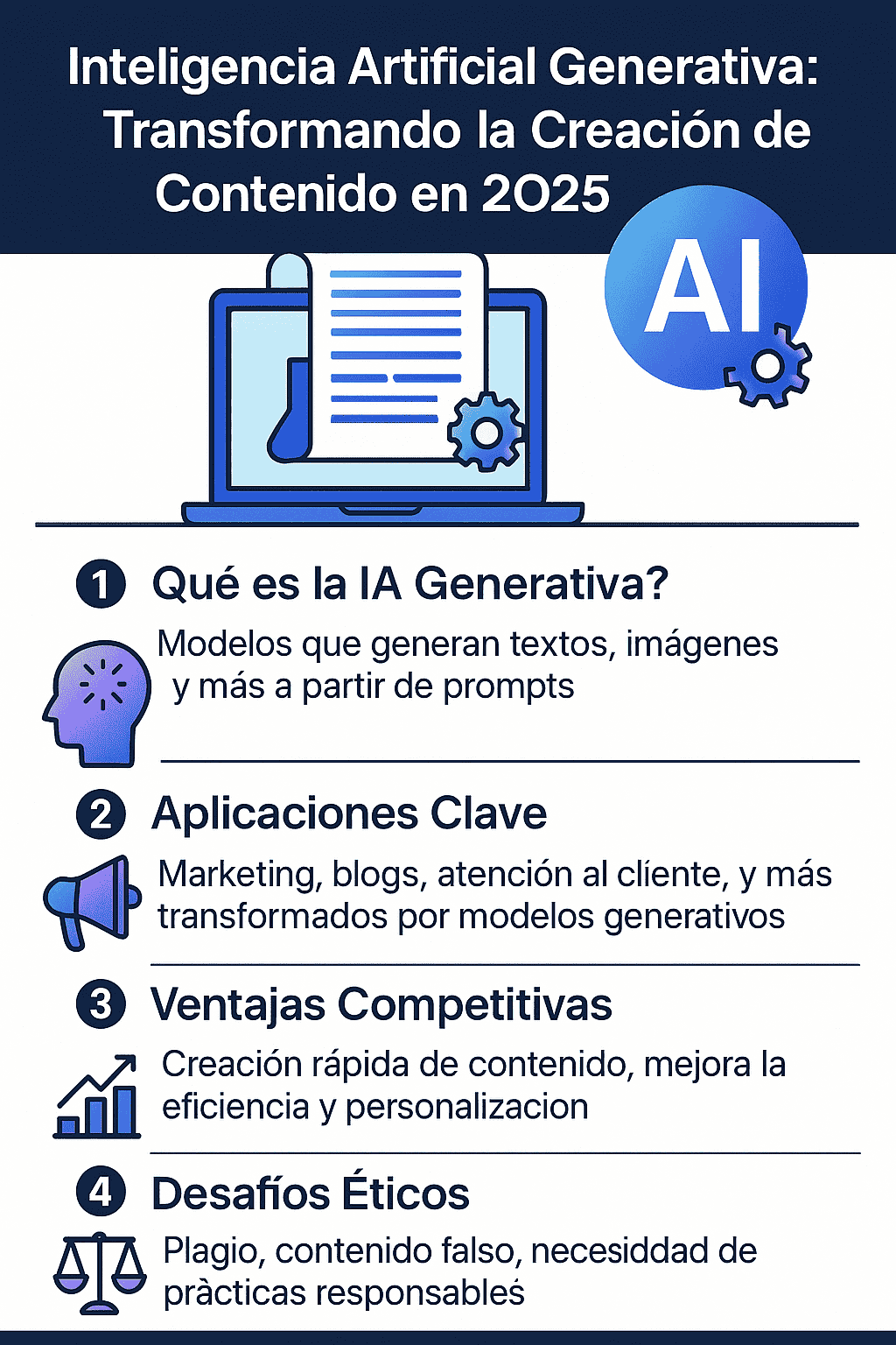 IA Generativa 2025: El Futuro del Contenido