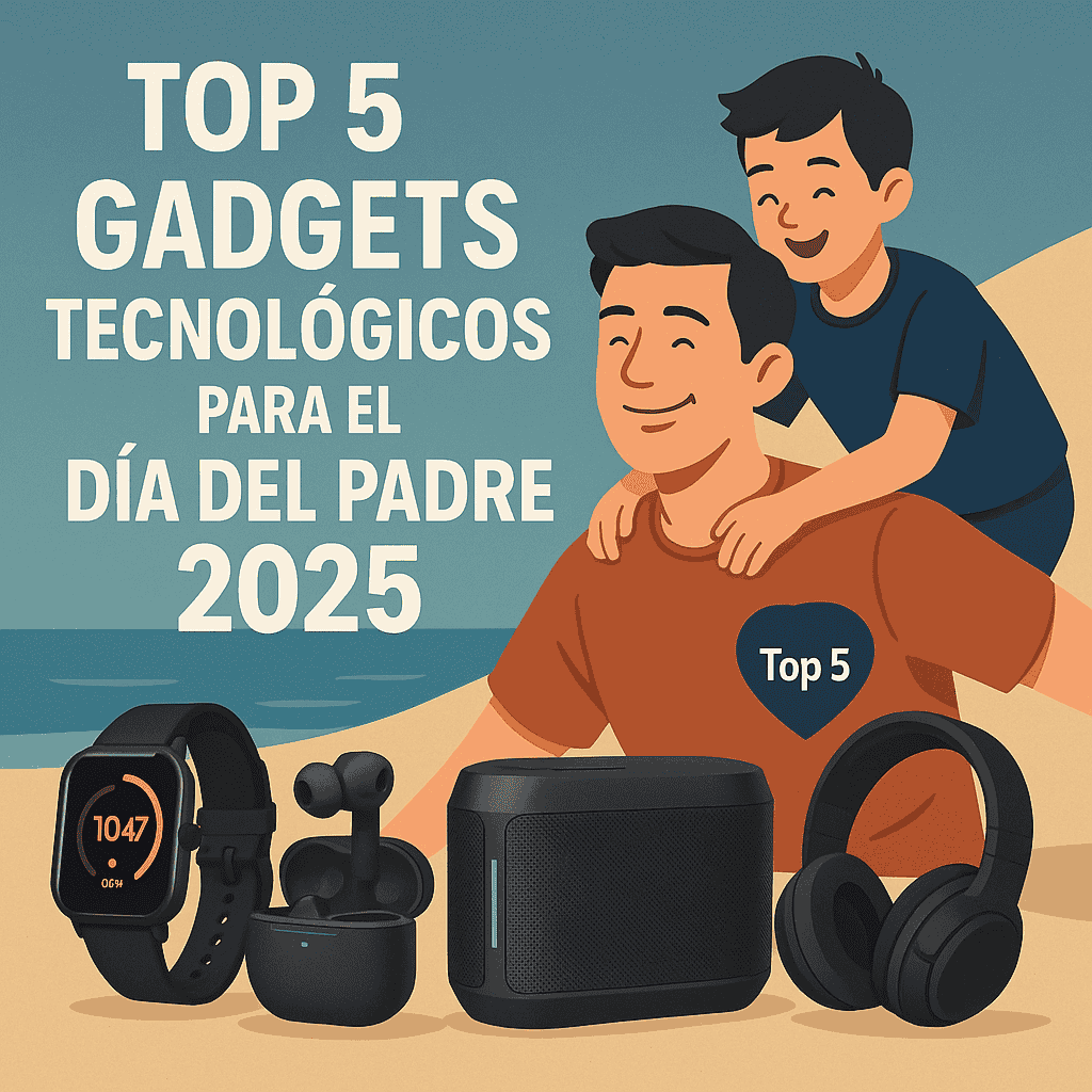 Top 5 Gadgets para Regalar en el Día del Padre 2025: Tecnología con Propósito