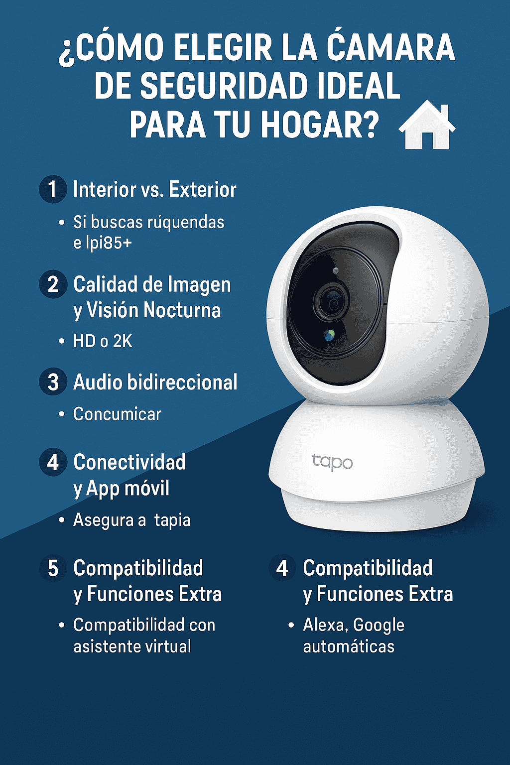 Cómo Elegir la Mejor Cámara de Seguridad para tu Hogar