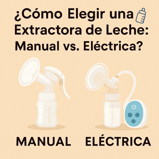 Descubre cuál tipo de extractora de leche te conviene más: manual o eléctrica. Compara ventajas, usos y compatibilidad con bolsas en esta guía.