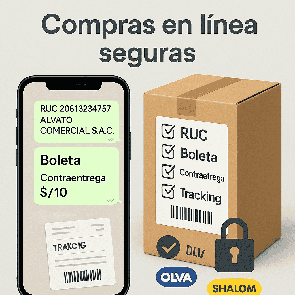 Comprar tecnología online con confianza en Perú (2025): guía práctica anti-estafas