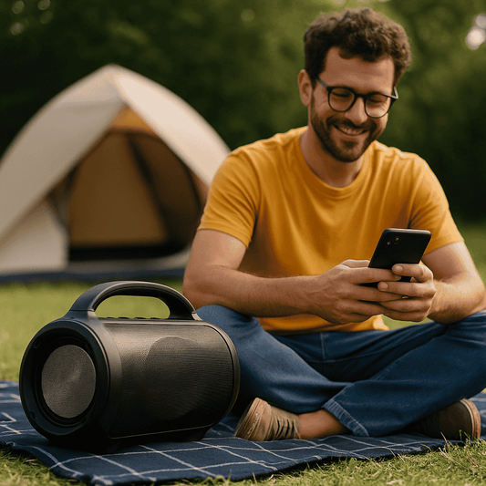 De la sala al campamento: parlantes portátiles para cada ocasión