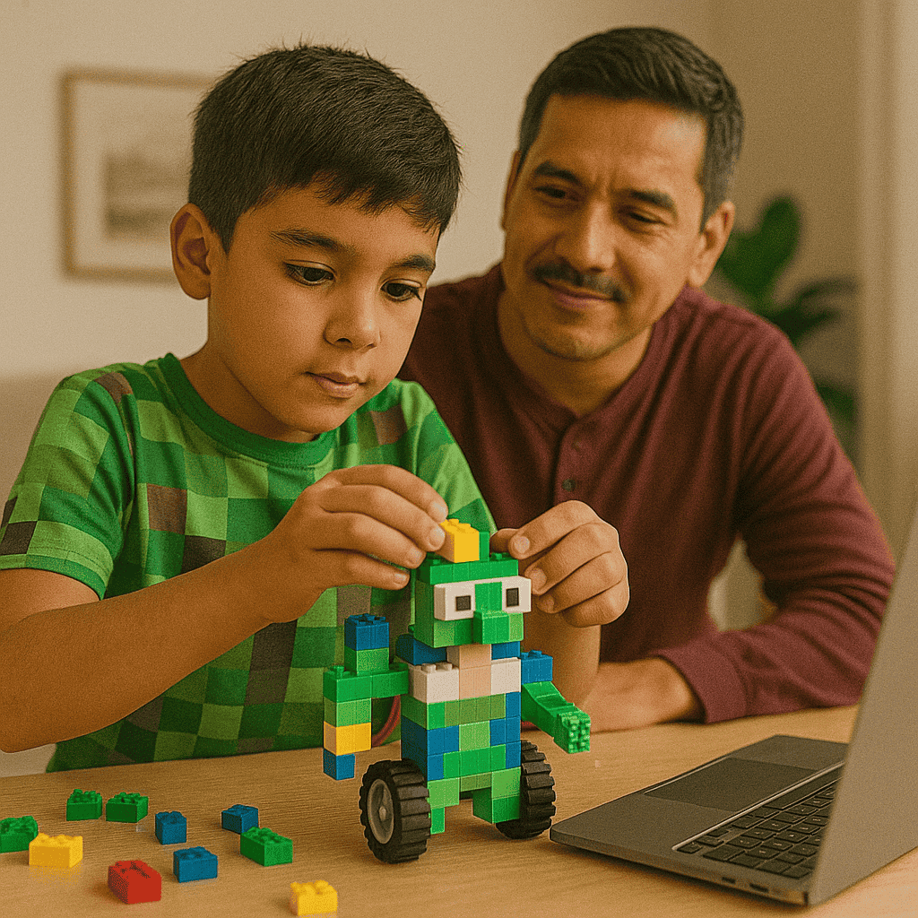 Del videojuego a la realidad: gadgets armables estilo Minecraft que fascinan a niños y adultos en Perú