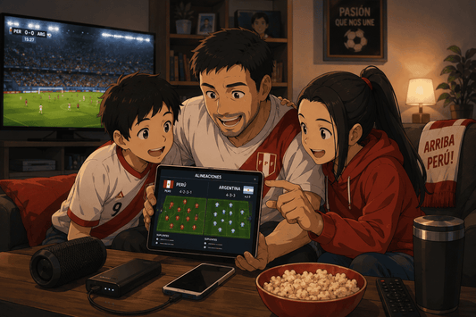 El kit tecnológico ideal para papás que aman el fútbol