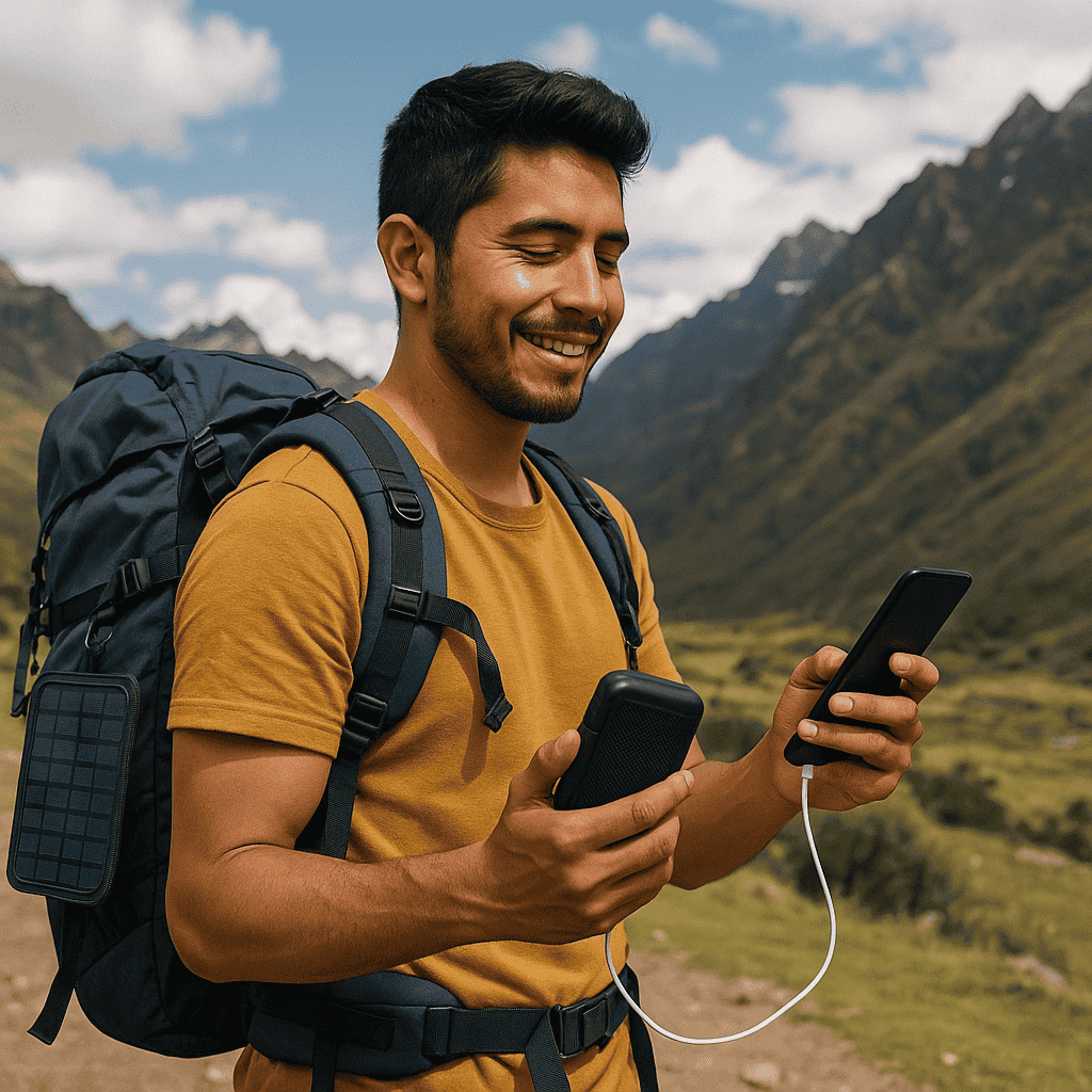 Energía sin cortes: cómo los power banks solares están cambiando la vida en Perú