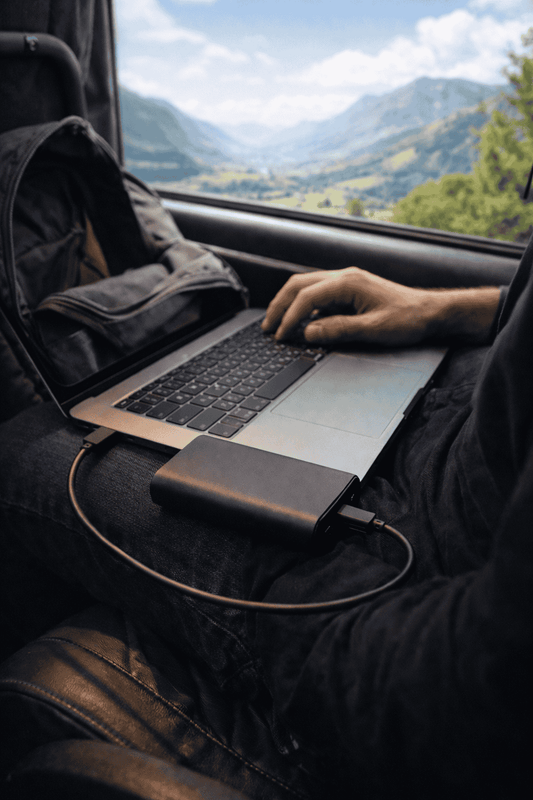 Kit de energía para viaje interprovincial: qué llevar para no quedarte sin batería en 8–12 horas