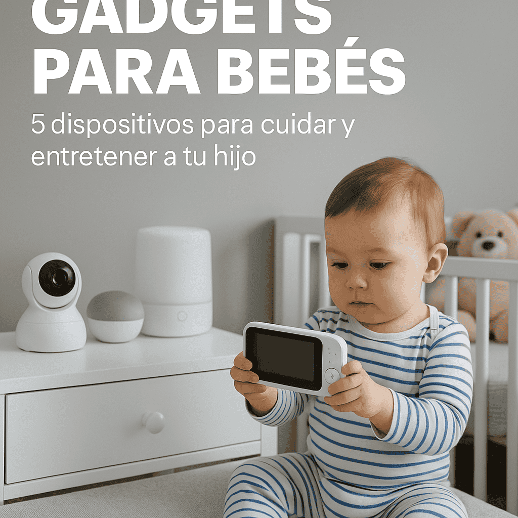 ¿Eres papá o mamá primeriza? Descubre los gadgets que harán tu vida más fácil: extractores, cámaras, bolsas de leche y más. Tecnología útil y segura.