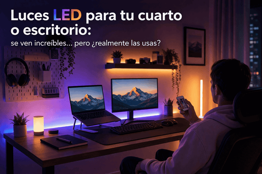 Luces LED para cuarto o escritorio: se ven increíbles… pero ¿realmente las usas?