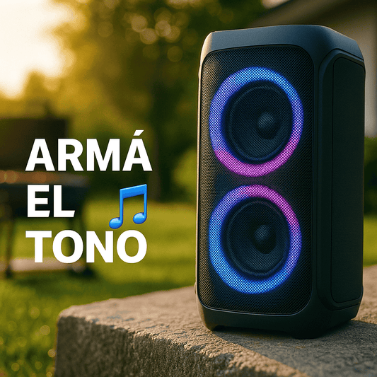 El día que la música no falló: parlantes potentes para convertir cualquier reunión en fiesta