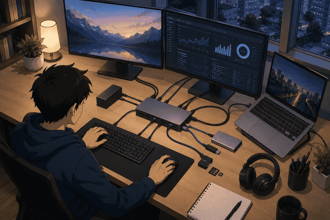 ¿Qué es una docking station y para qué sirve? Más puertos y productividad con un solo cable