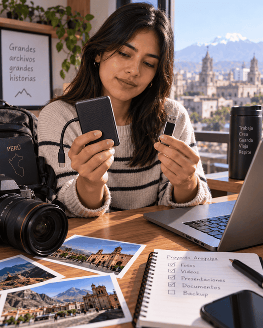 SSD externo vs memoria USB: ¿cuál conviene para guardar fotos, videos y archivos?
