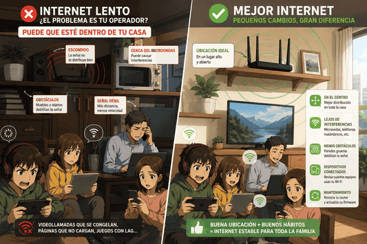 El enemigo en casa: Por qué tu internet es lento (y no es culpa de tu operador)