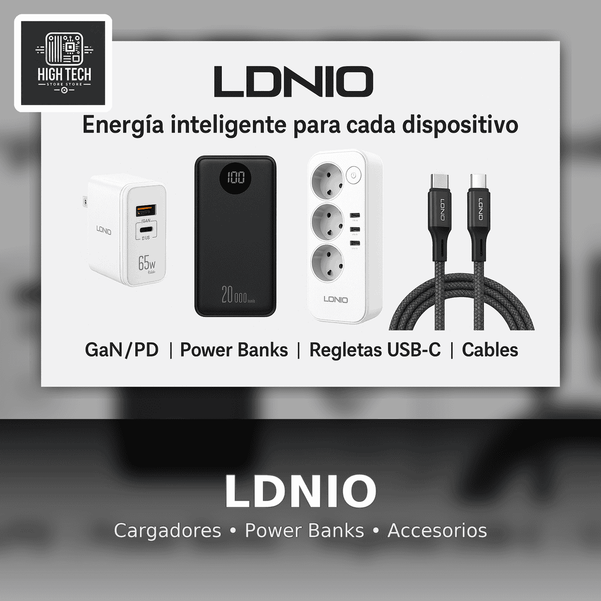 LDNIO – Cargadores, Power Banks y Accesorios.