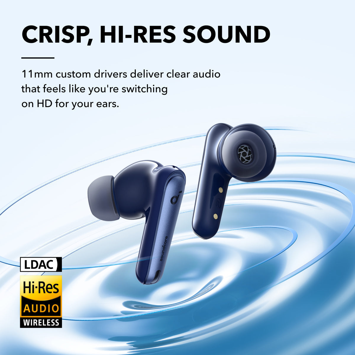 Muévete sin límites con los Audífonos Deportivos EW-A449BW. Bluetooth, cancelación de ruido ENC y diseño Ear-Hook para ajuste seguro. ¡Compra ya