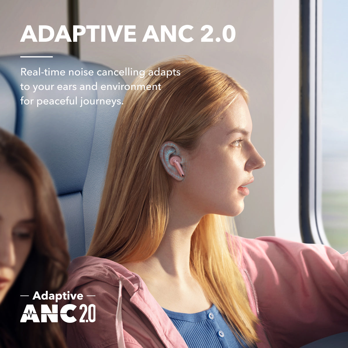 Muévete sin límites con los Audífonos Deportivos EW-A449BW. Bluetooth, cancelación de ruido ENC y diseño Ear-Hook para ajuste seguro. ¡Compra ya