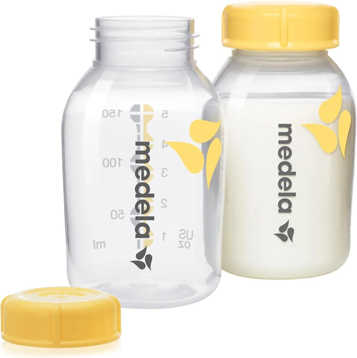Kit de transporte Medela con bolsa térmica, 4 botellas de 150 ml y gel frío para mantener leche fresca hasta 12 h. Sin BPA.