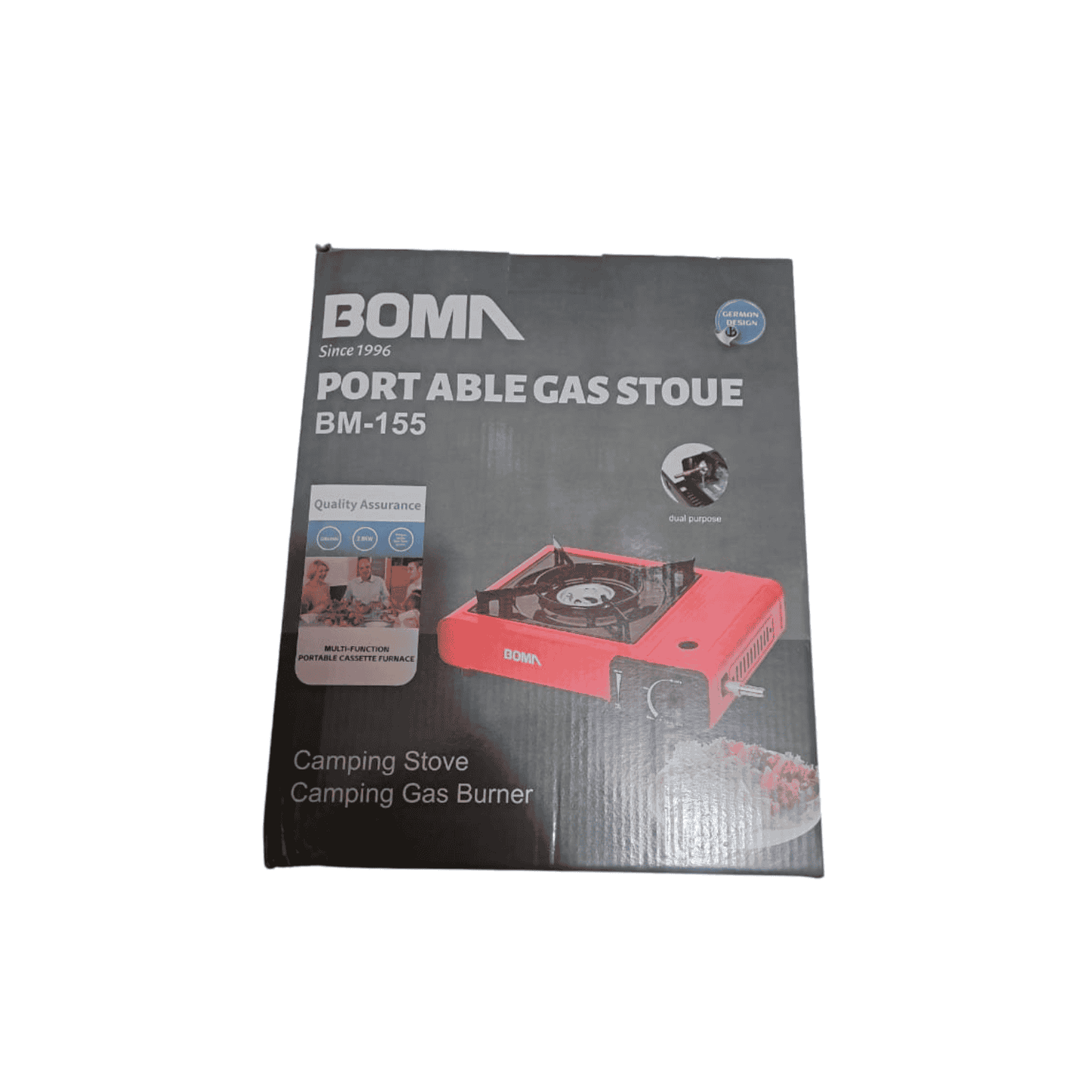 🔥 Cocina portátil BM-155 para camping, playa y exteriores. Funciona con gas butano o GLP, es compacta y fácil de transportar. ¡Cómprala ahora! 🚀
