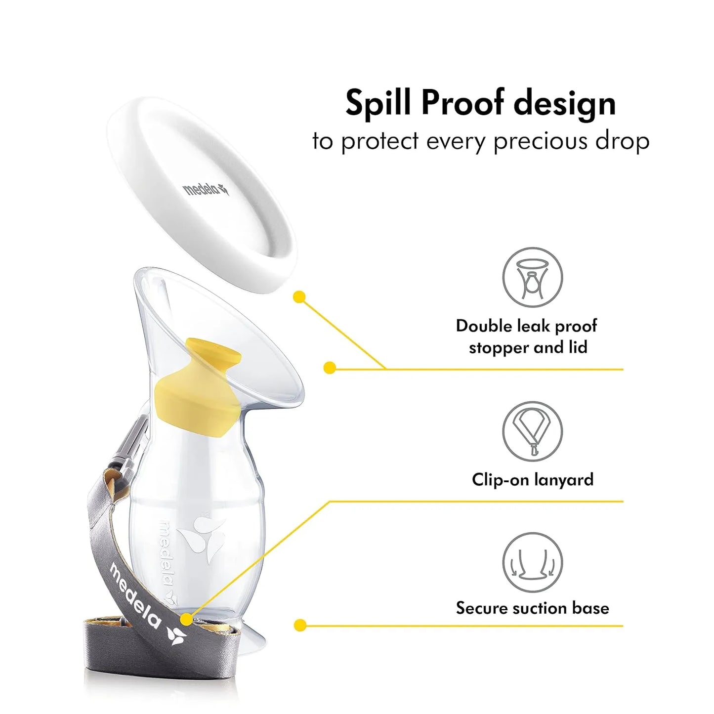 Set compacto y silencioso para extraer y recolectar leche materna fácilmente. Ideal para lactancia en movimiento.