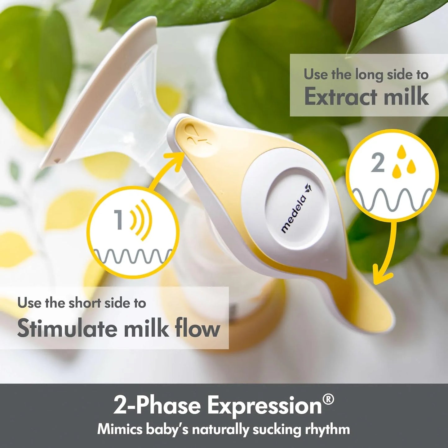 Set compacto y silencioso para extraer y recolectar leche materna fácilmente. Ideal para lactancia en movimiento.