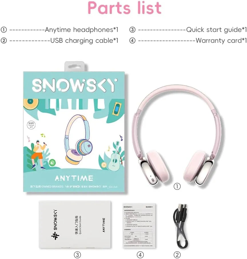 FiiO Anytime: Auriculares Bluetooth 5.4 ANC (58 h)