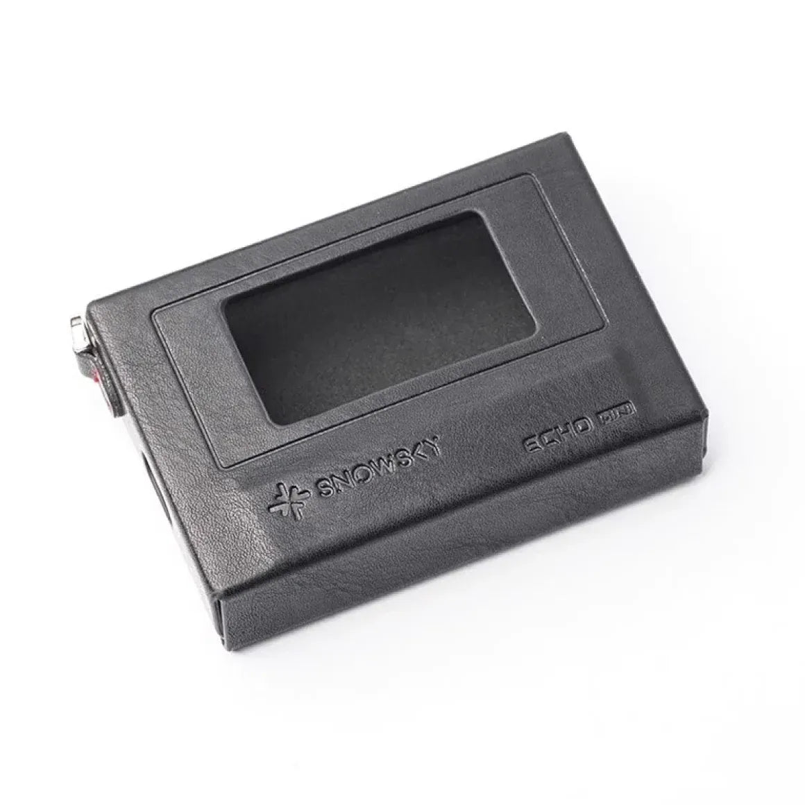 Protege tu Echo Mini con el FiiO SK-Echo-Mini: case retro con cierre magnético, hebilla y acabado PU (negro/rojo) o suede bicolor (verde). Incluye protector.