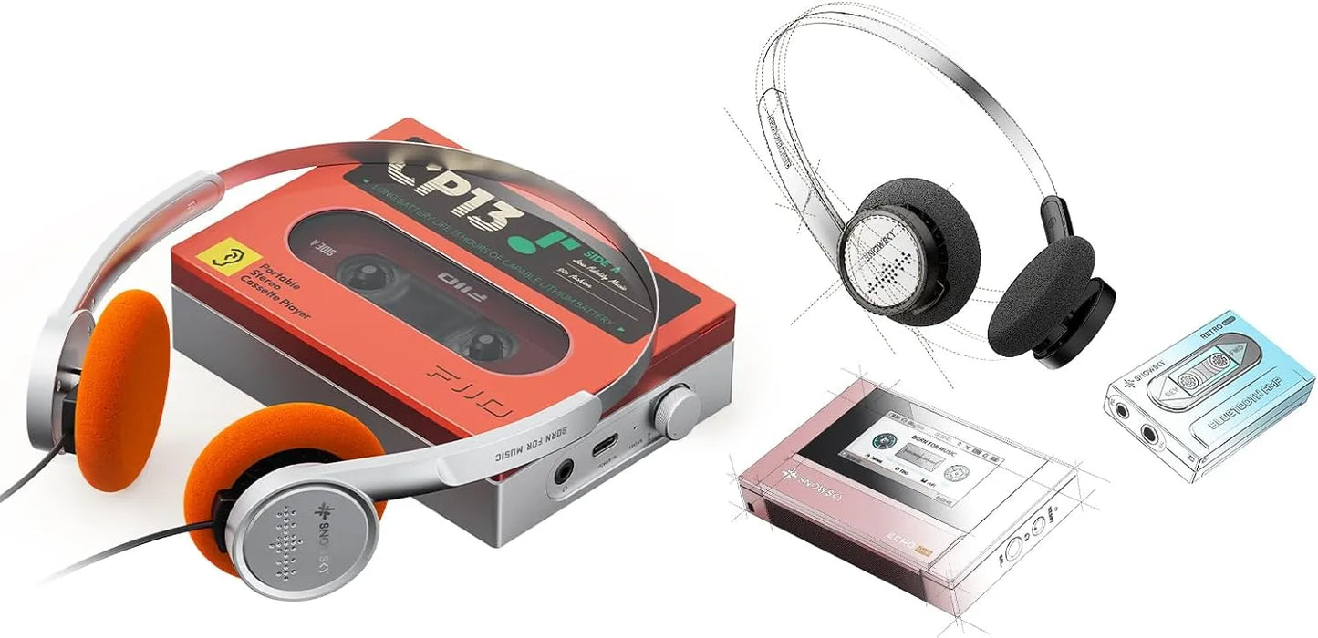 FiiO Snowsky Wind con driver 40 mm, diseño semiabierto y mic. Ligeros (≈50 g), dos almohadillas (graves/relajado) y jack 3.5 mm. Sonido Hi-Fi versátil.