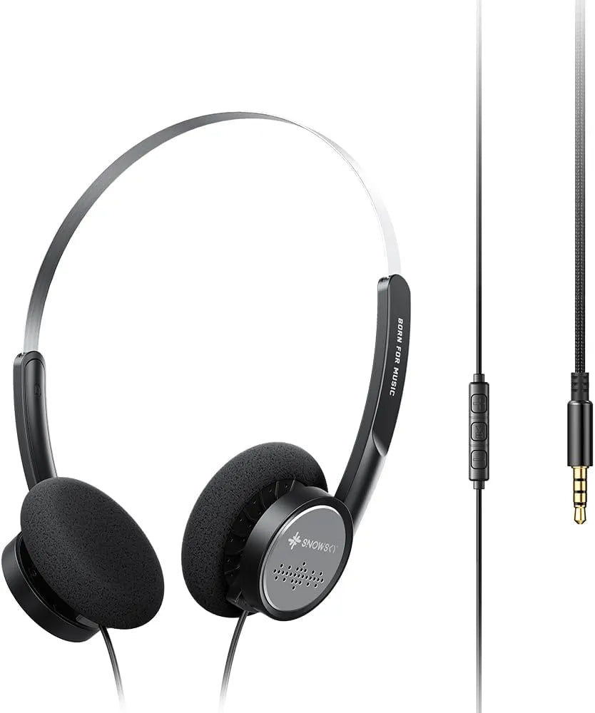 FiiO Snowsky Wind con driver 40 mm, diseño semiabierto y mic. Ligeros (≈50 g), dos almohadillas (graves/relajado) y jack 3.5 mm. Sonido Hi-Fi versátil.