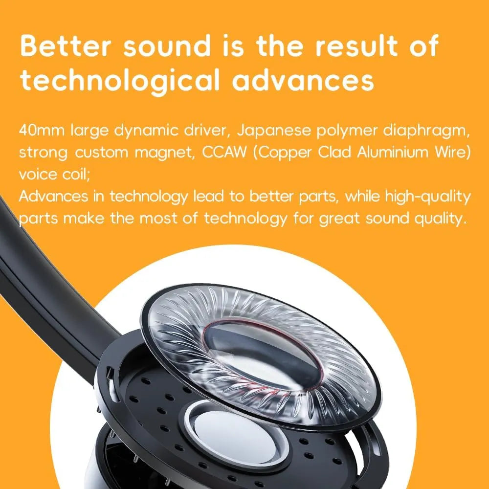 FiiO Snowsky Wind con driver 40 mm, diseño semiabierto y mic. Ligeros (≈50 g), dos almohadillas (graves/relajado) y jack 3.5 mm. Sonido Hi-Fi versátil.