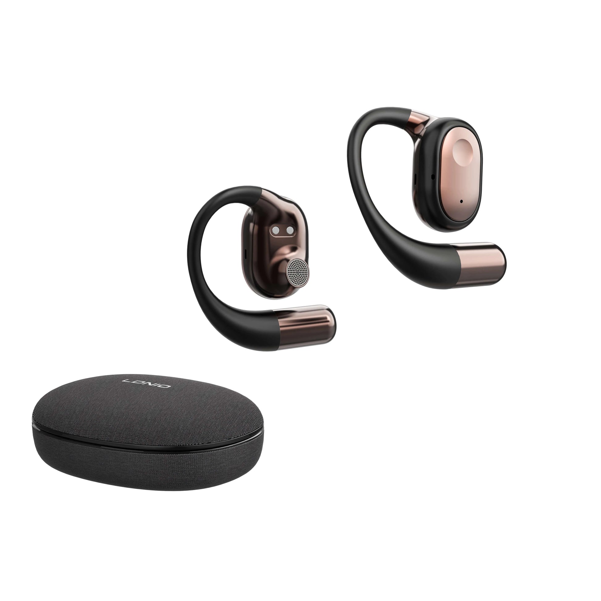 LDNIO T11 con BT 5.4, baja latencia, control táctil, IPX4 y hasta 28 h con estuche (450 mAh). USB-C. Envíos a todo el Perú.