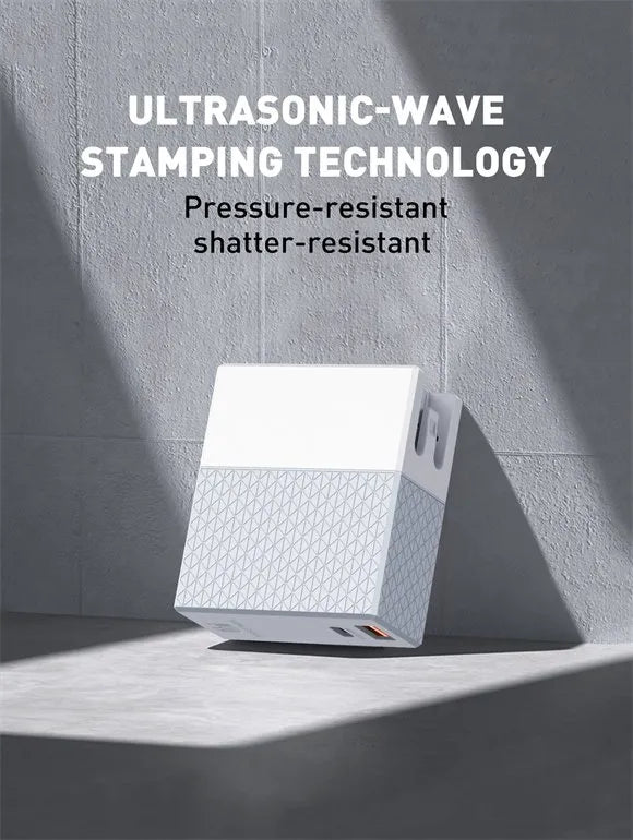 LDNIO A2620X (A2620C) 65W con USB-C PD y USB-A, PC ignífugo y 9 protecciones. Incluye cable USB-C y plugs EU/US/UK. Envíos a todo el Perú.