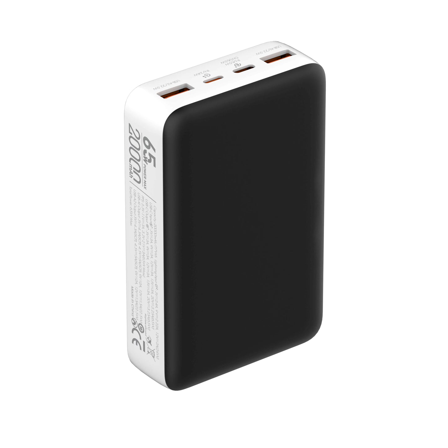 LDNIO PQ27 con 20,000 mAh, USB-C 65W bidireccional y 2×USB-A 22.5W. Power bank rápido y seguro con 9 protecciones. Envíos a todo el Perú.