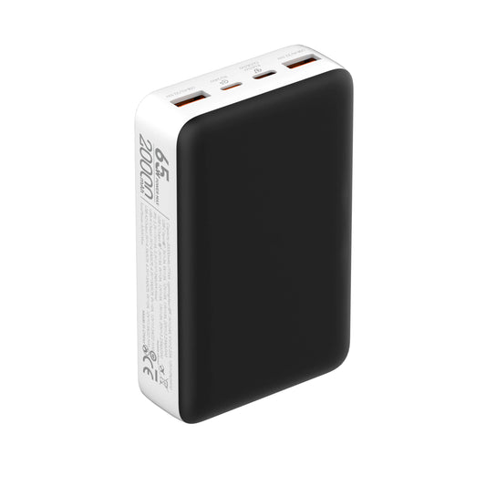 LDNIO PQ27 con 20,000 mAh, USB-C 65W bidireccional y 2×USB-A 22.5W. Power bank rápido y seguro con 9 protecciones. Envíos a todo el Perú.