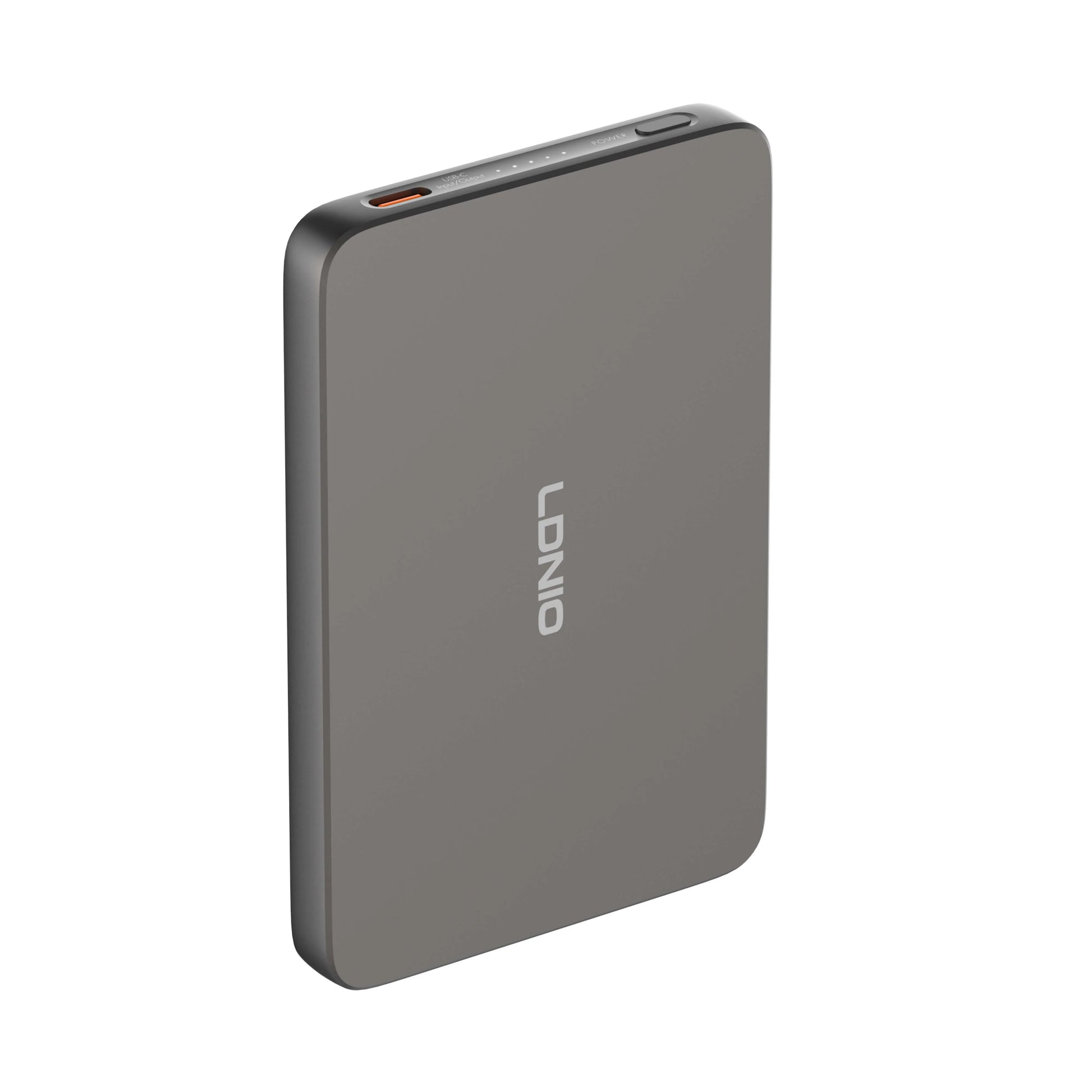 Power bank LDNIO PQ28 5000 mAh: 15W inalámbrico magnético, USB-C PD 20W, 119 g y diseño ultradelgado. Ideal para iPhone/Android. Envíos a todo el Perú.