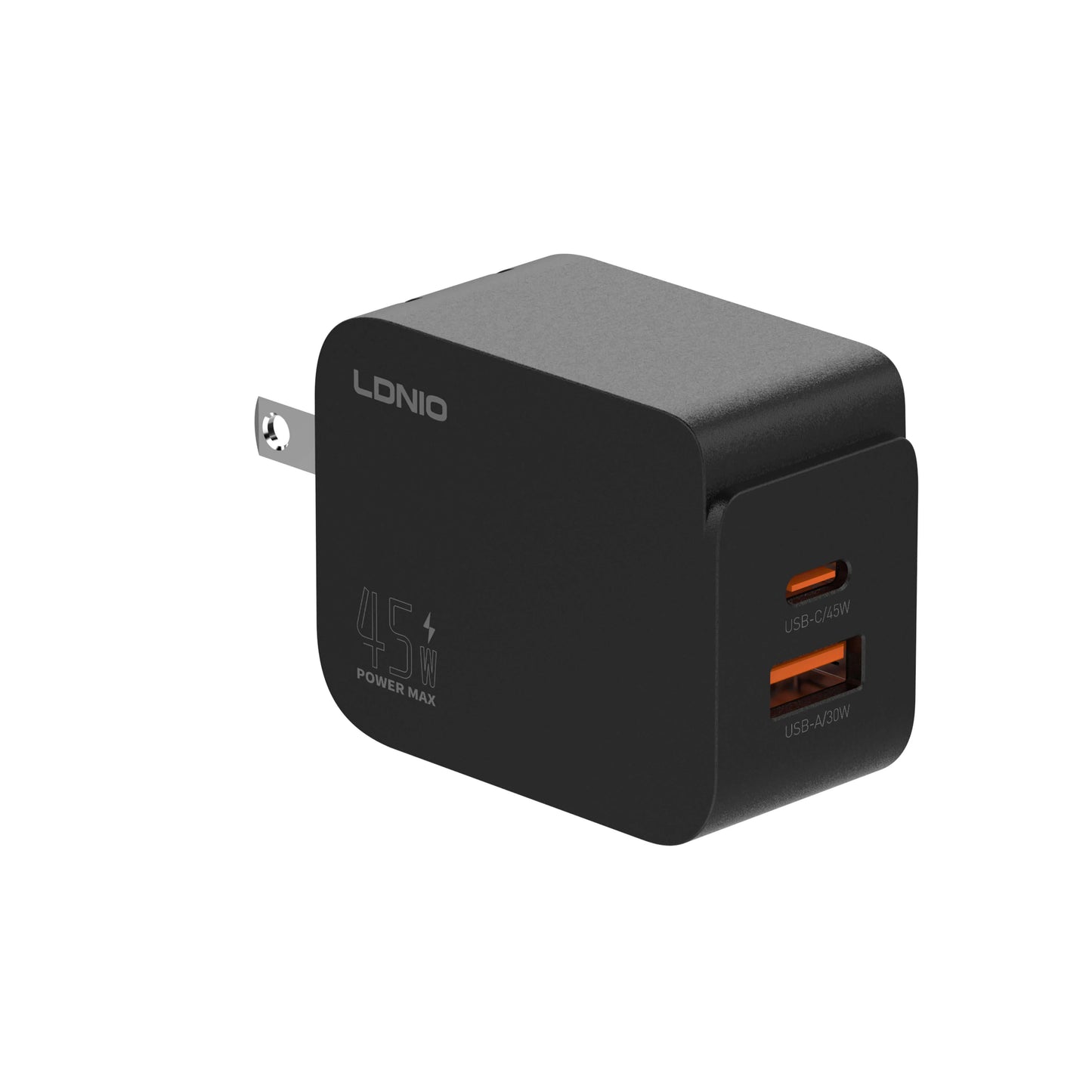 LDNIO Q3 – Cargador súper rápido 45W (USB-C + USB-A)
