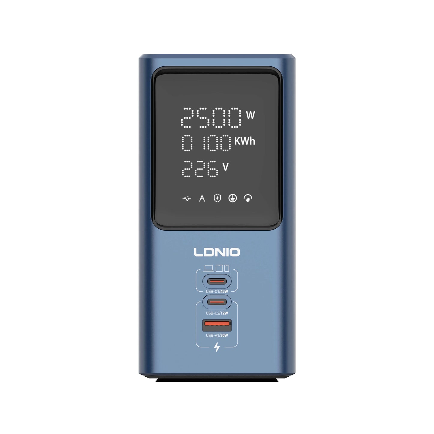 Regleta/Hub LDNIO SC2: hasta 45W, puertos USB-C/USB-A, luz LED, protecciones y diseño compacto. Menos cargadores, menos cables en tu escritorio.