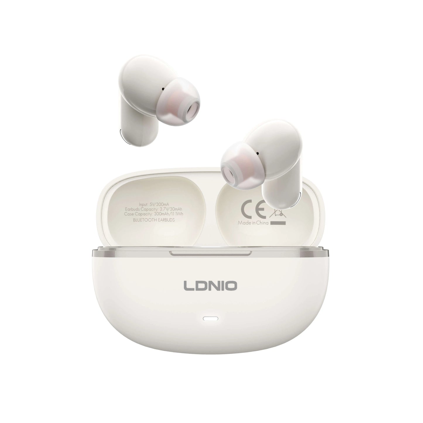 LDNIO 🎧 T13 – Audífonos TWS Bluetooth 5.4, baja latencia, hasta 20 h con estuche y USB-C