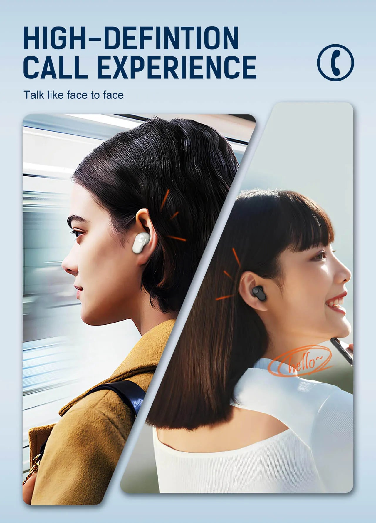 LDNIO 🎧 T13 – Audífonos TWS Bluetooth 5.4, baja latencia, hasta 20 h con estuche y USB-C