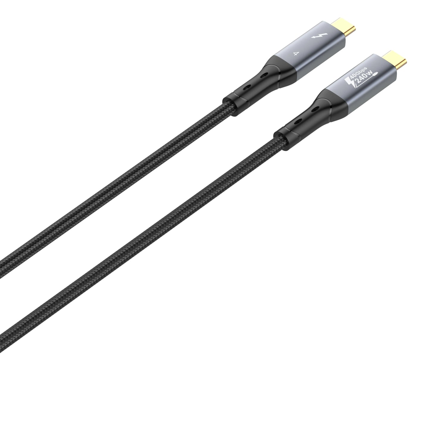Cable LDNIO TC-11C USB-C a USB-C con 240W, 40 Gbps y video 8K/60Hz. 1 m, reforzado y listo para laptops, monitores y consolas.