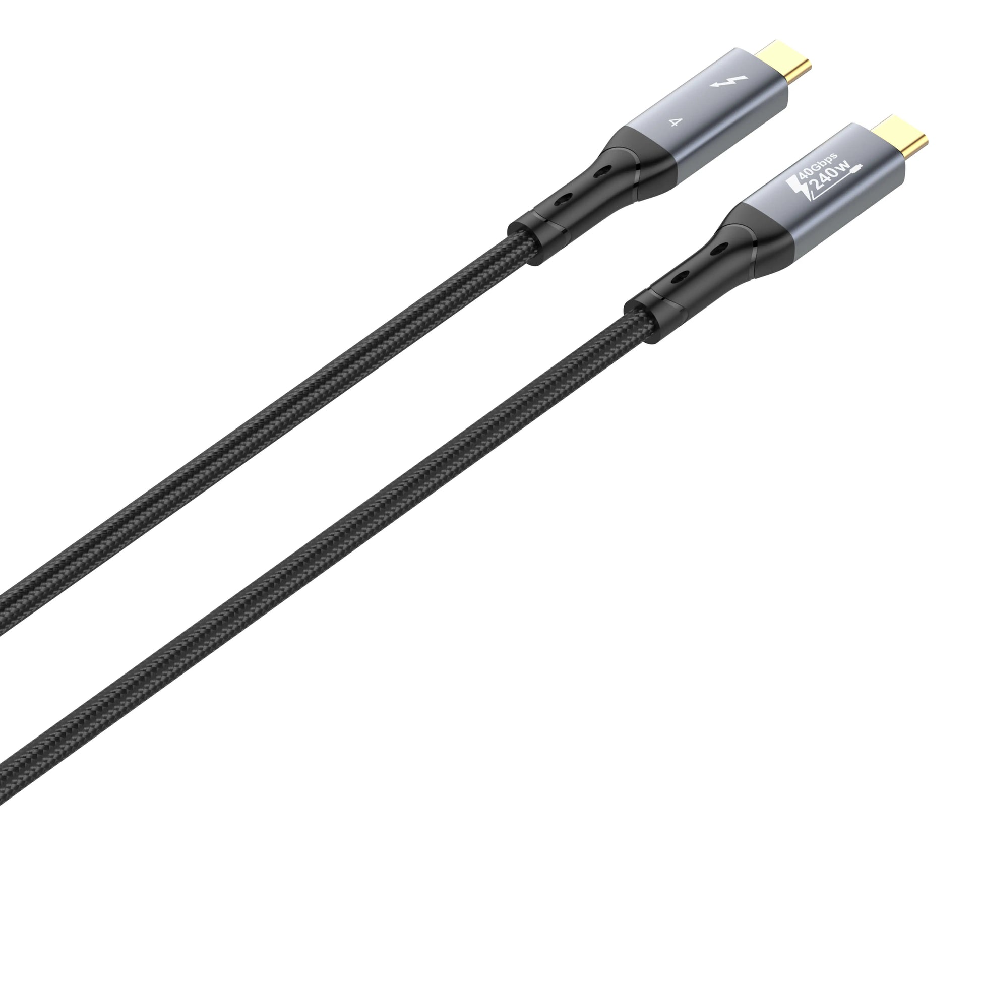 Cable LDNIO TC-11C USB-C a USB-C con 240W, 40 Gbps y video 8K/60Hz. 1 m, reforzado y listo para laptops, monitores y consolas.